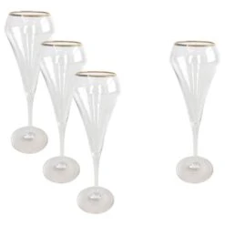Open Up Champagneglas Guldkant 20 Cl 11 Open Up Champagneglas Guldkant 20 Cl -Vinglas Butik open up champagneglas guld
