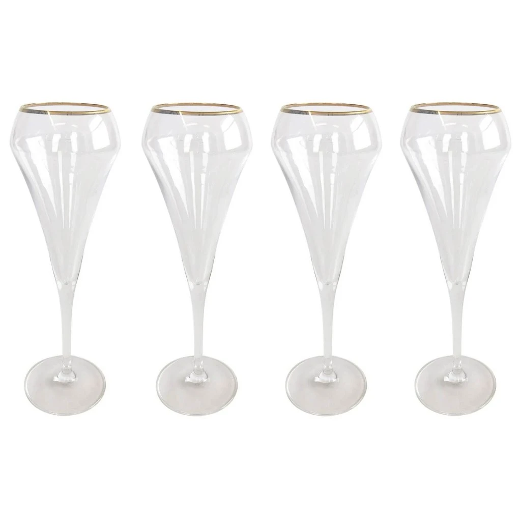 Open Up Champagneglas Guldkant 20 Cl 5 Open Up Champagneglas Guldkant 20 Cl - Bild 5