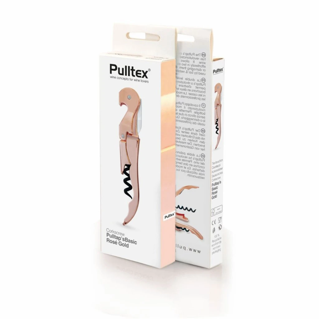 Pulltaps Basic Vinöppnare Roséguld 2 Pulltaps Basic Vinöppnare Roséguld - Bild 2